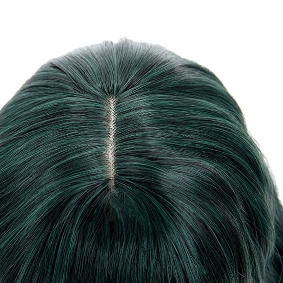 ?NAIMA 12” DARK GREEN OMBRÉ SHORT BOB Wig *NWT*?